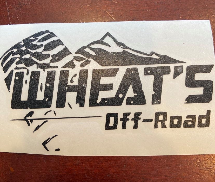 Wheat's Offroad Decal